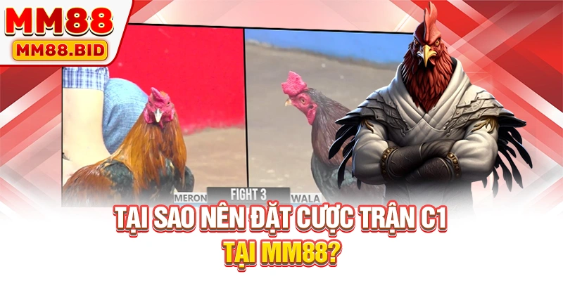 Tại sao nên đặt cược trận C1 tại MM88?