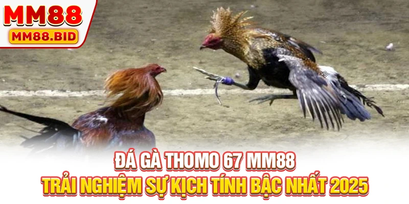 Đá Gà Thomo 67 MM88: Trải Nghiệm Sự Kịch Tính Bậc Nhất 2025