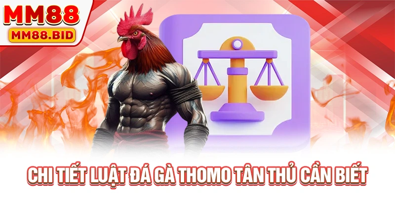 Chi tiết luật đá gà Thomo tân thủ cần biết